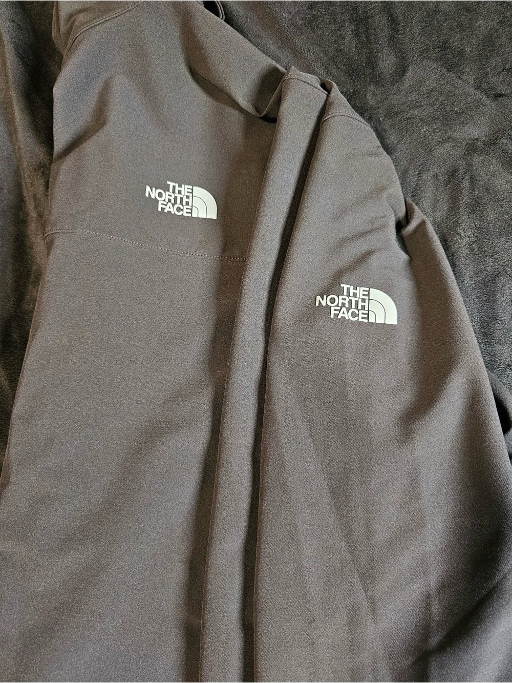 The North Face Men’s Tech Stretch Soft Shell Jacket Black Size XL - Picture 8 of 13